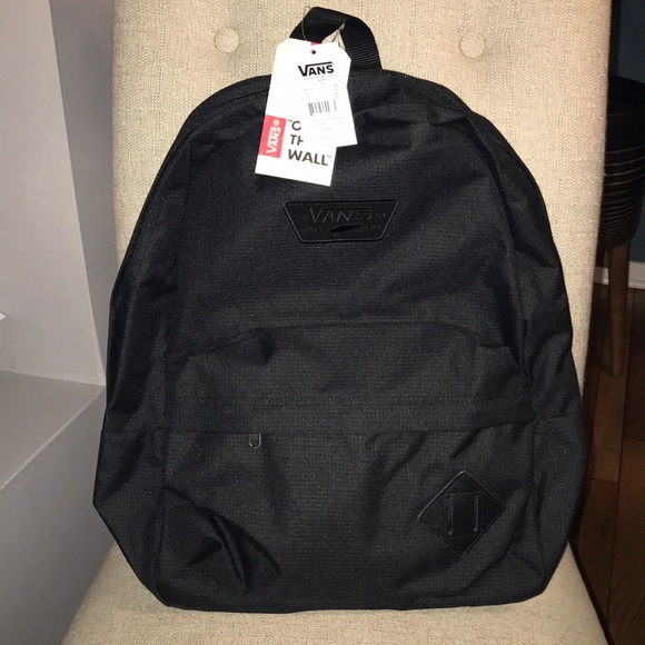 black vans school bag